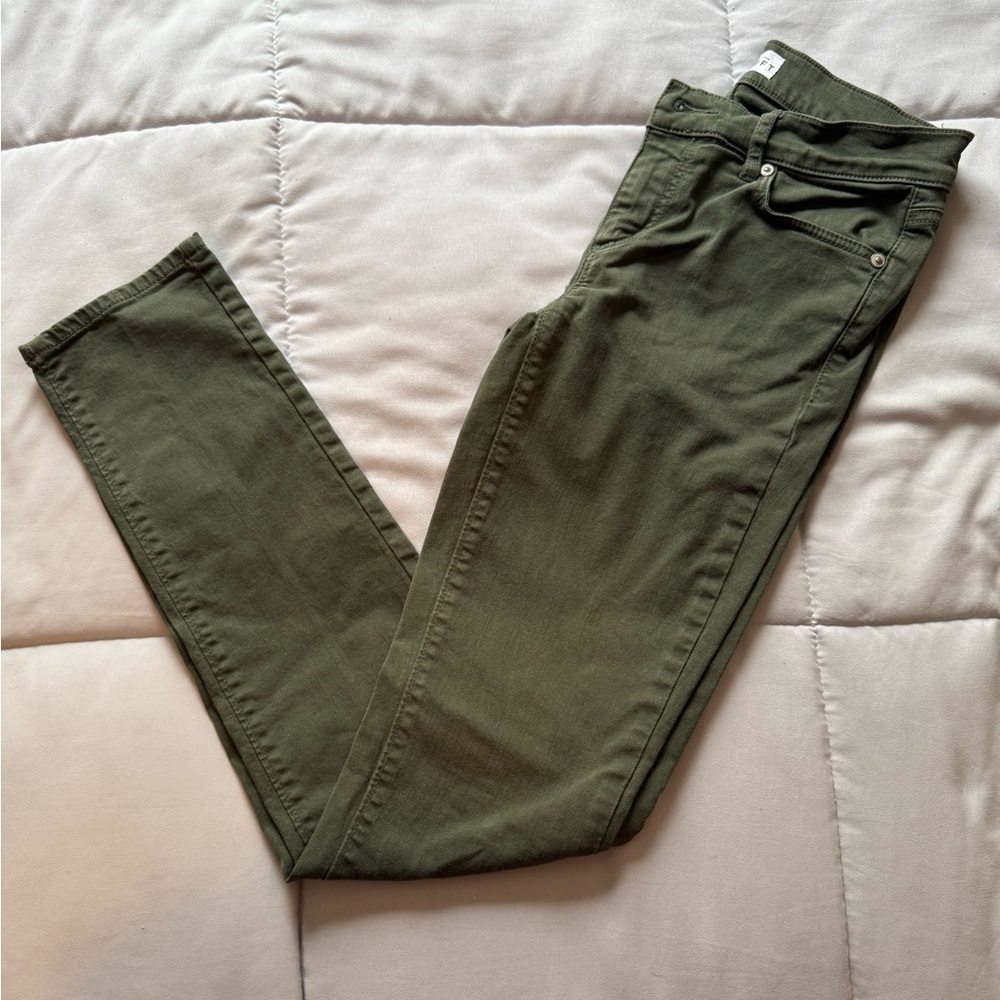LOFT Olive Green Pants Size 00